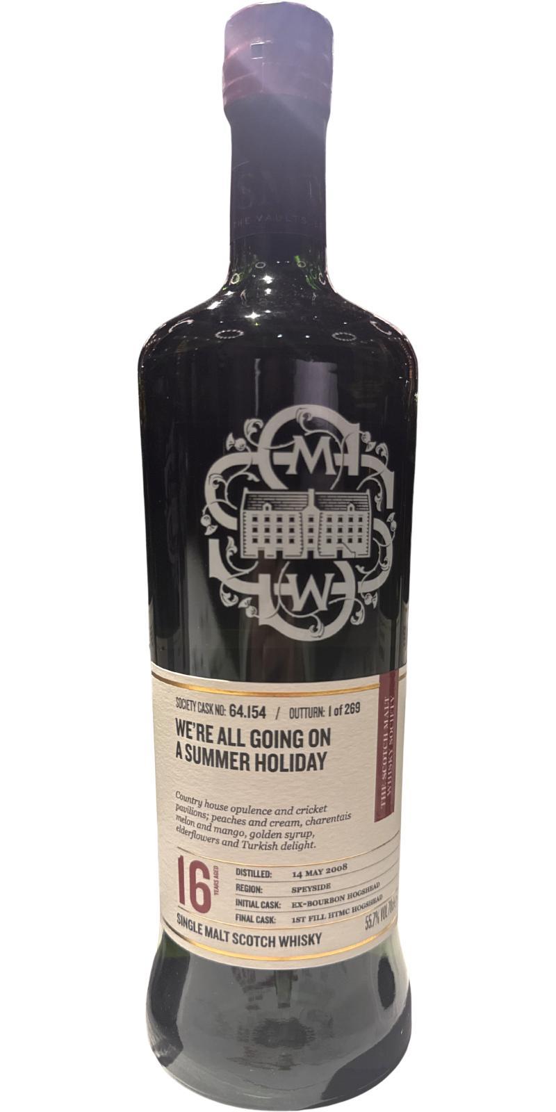 Mannochmore 2008 SMWS 64.154  We're all going on a summer holiday