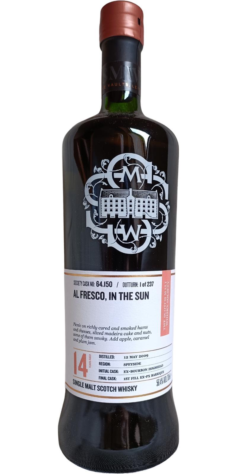 Mannochmore 2009 SMWS 64.150  Al fresco, in the sun