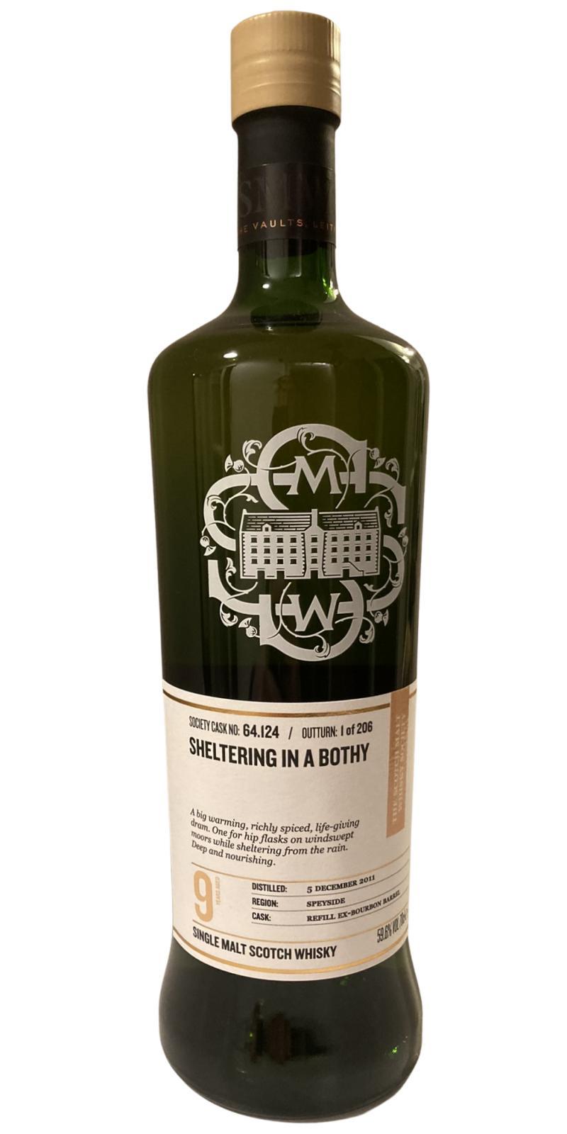 Mannochmore 2011 SMWS 64.124  Sheltering in a bothy