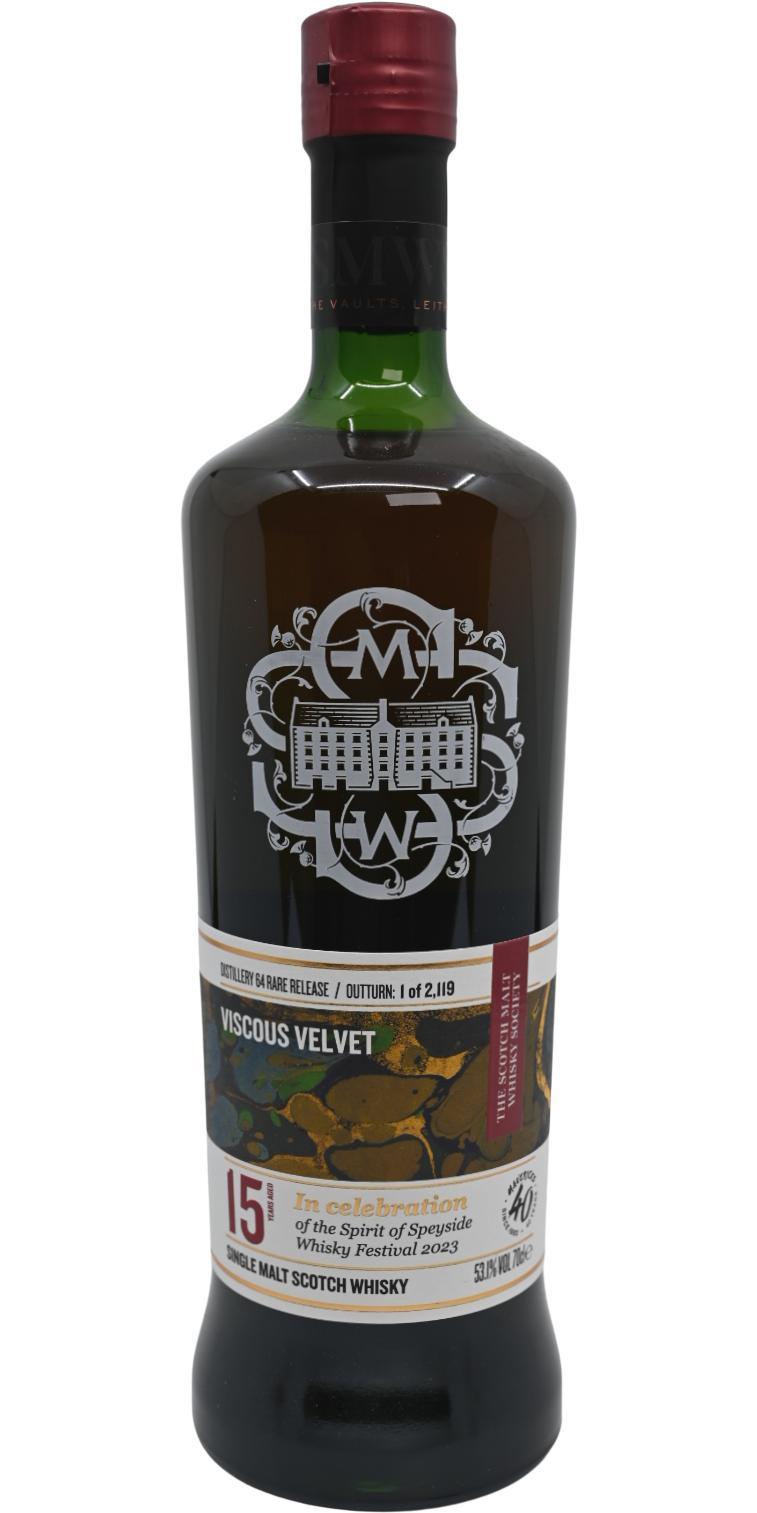 Mannochmore SMWS Distillery 64 Rare Release  Viscous velvet