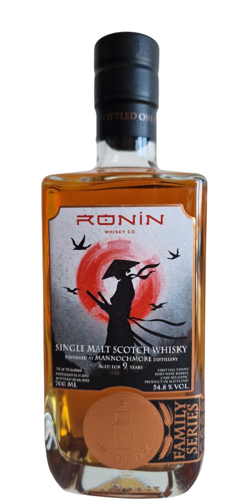 Mannochmore 2012 TSCL  Family Series