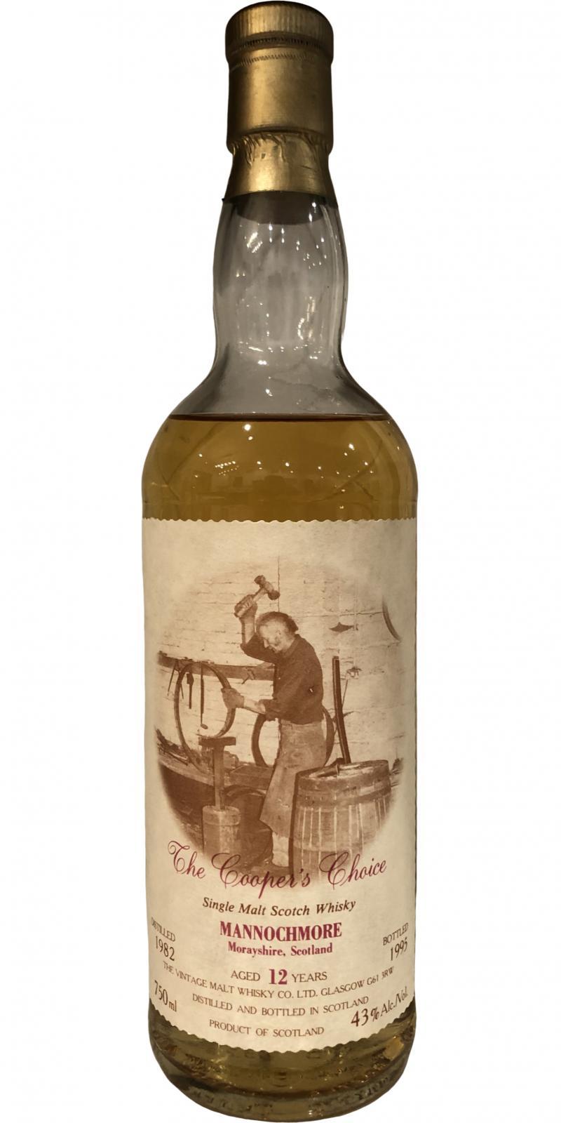 Mannochmore 1982 VM  The Cooper's Choice