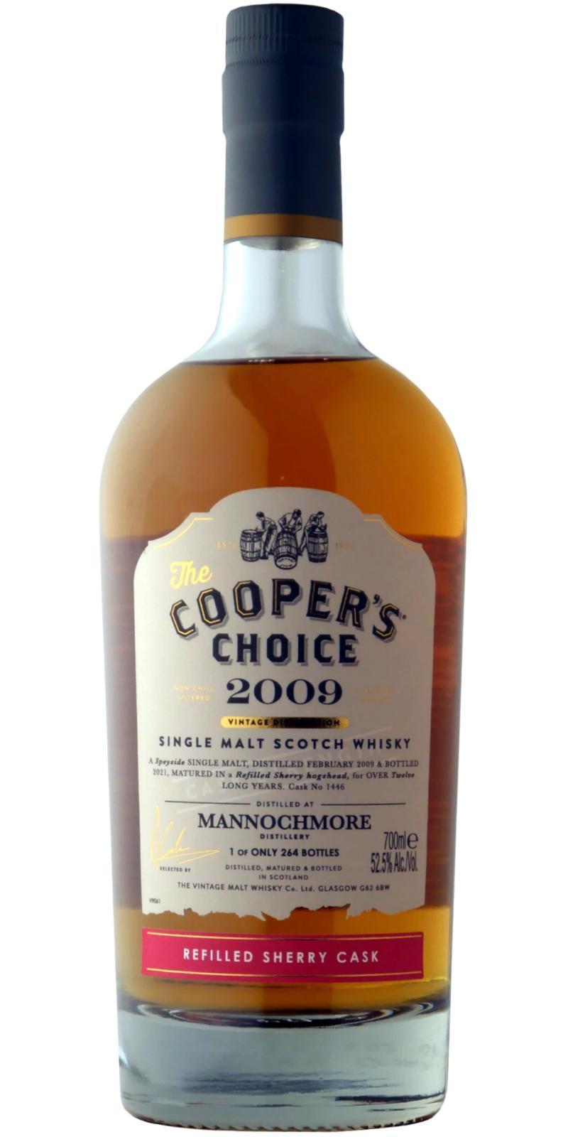 Mannochmore 2009 VM  The Cooper's Choice