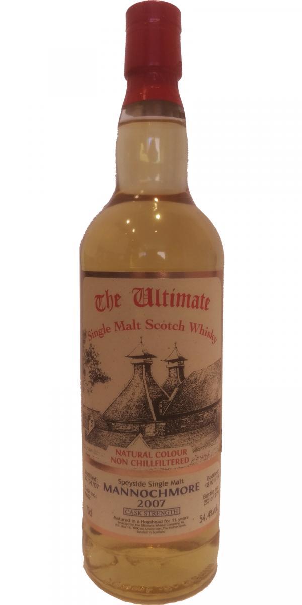 Mannochmore 2007 vW  The Ultimate - Cask Strength