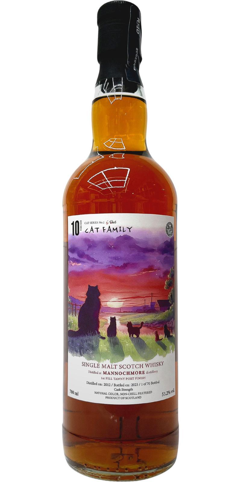 Mannochmore 2012 WhNa  DALI Cat Series