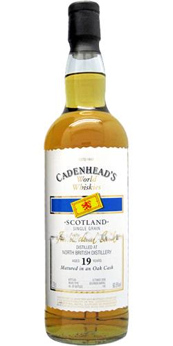 North British 19-year-old CA World Whiskies - Individual Cask