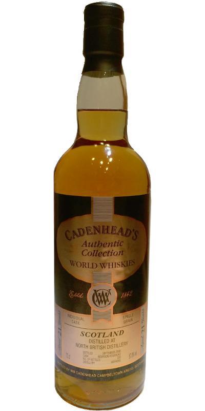 North British 21-year-old CA Authentic Collection - World Whiskies
