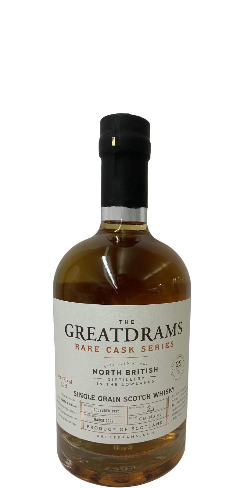 North British 1992 GtDr Rare Cask Series