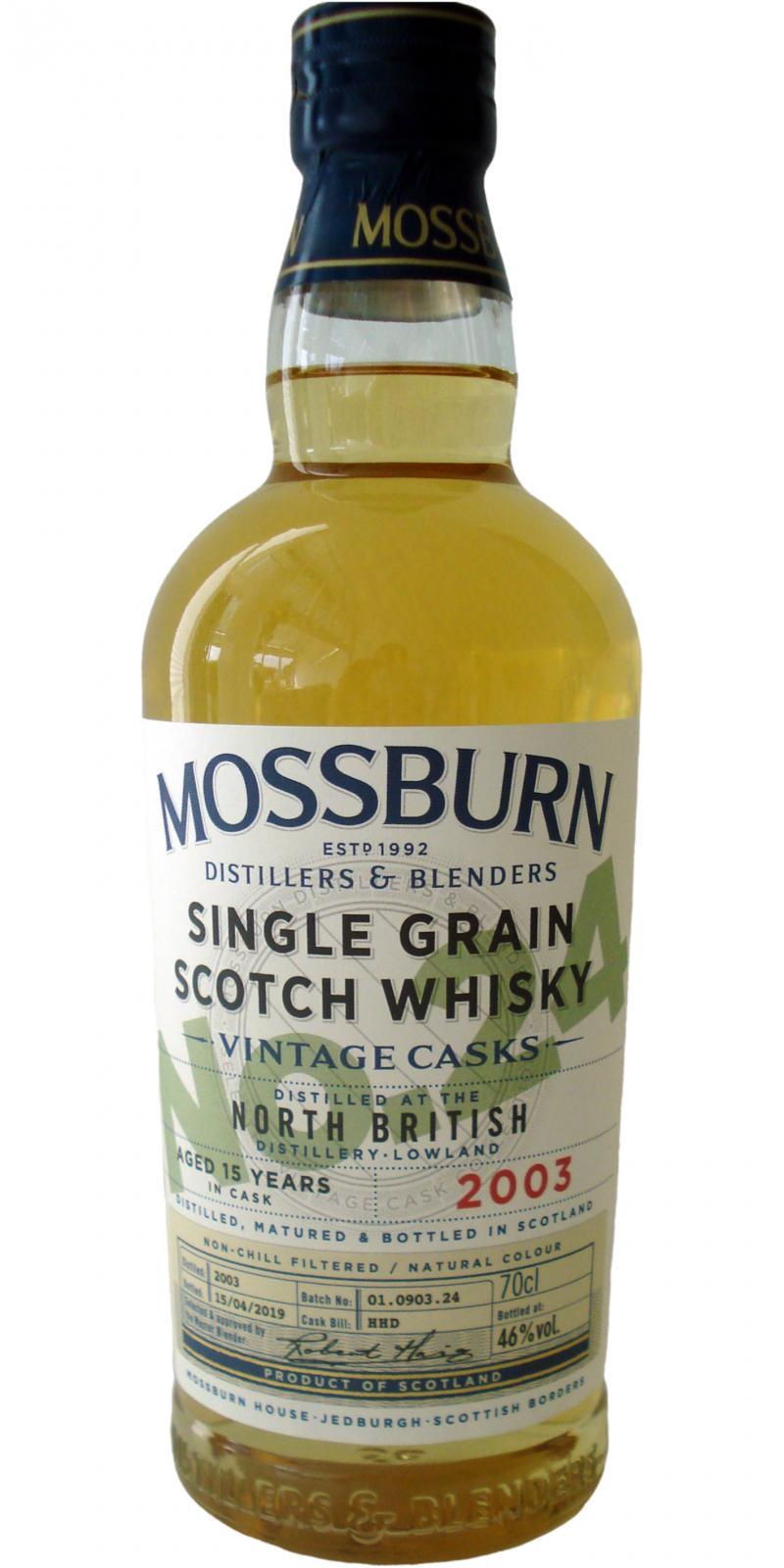 North British 2003 MDB Vintage Casks - No. 24