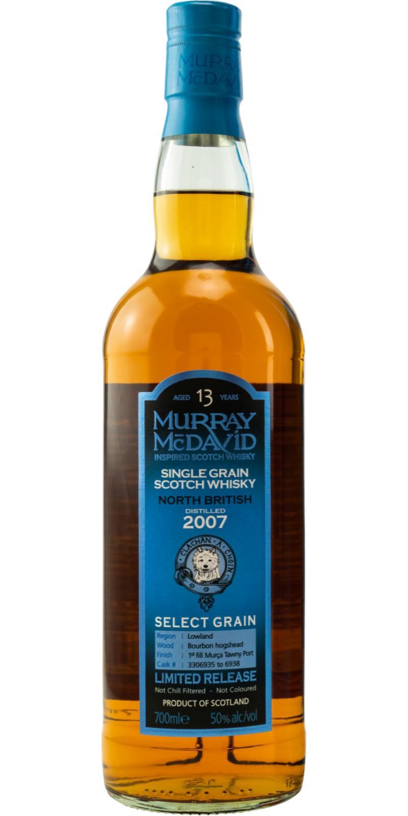 North British 2007 MM Select Grain - Limited Release