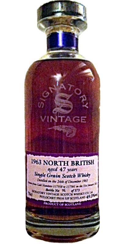 North British 1963 SV The Decanter Collection