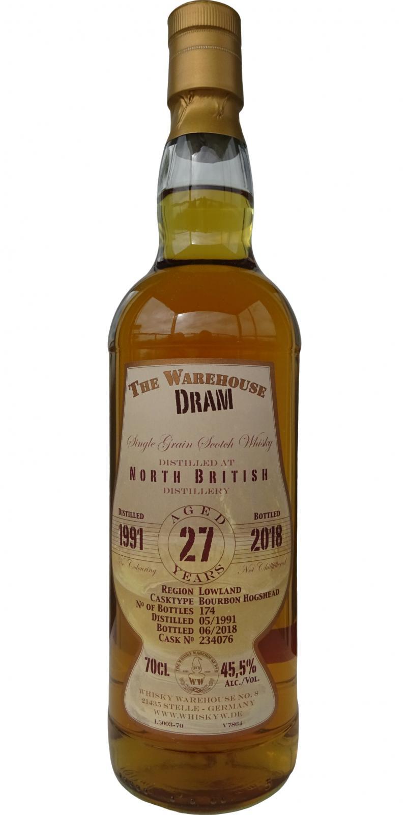 North British 1991 WW8 The Warehouse - Auld & Rare