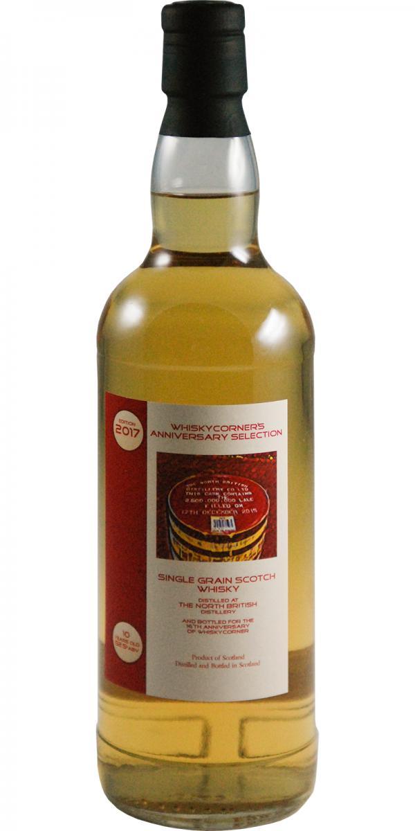 North British 2006 Wc Whiskycorner's Anniversary Selection - Edition 2017