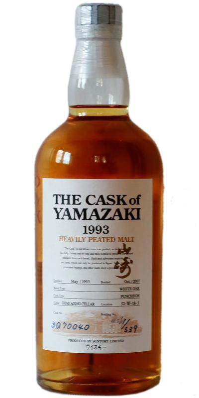 Yamazaki 1993  The Cask of Yamazaki