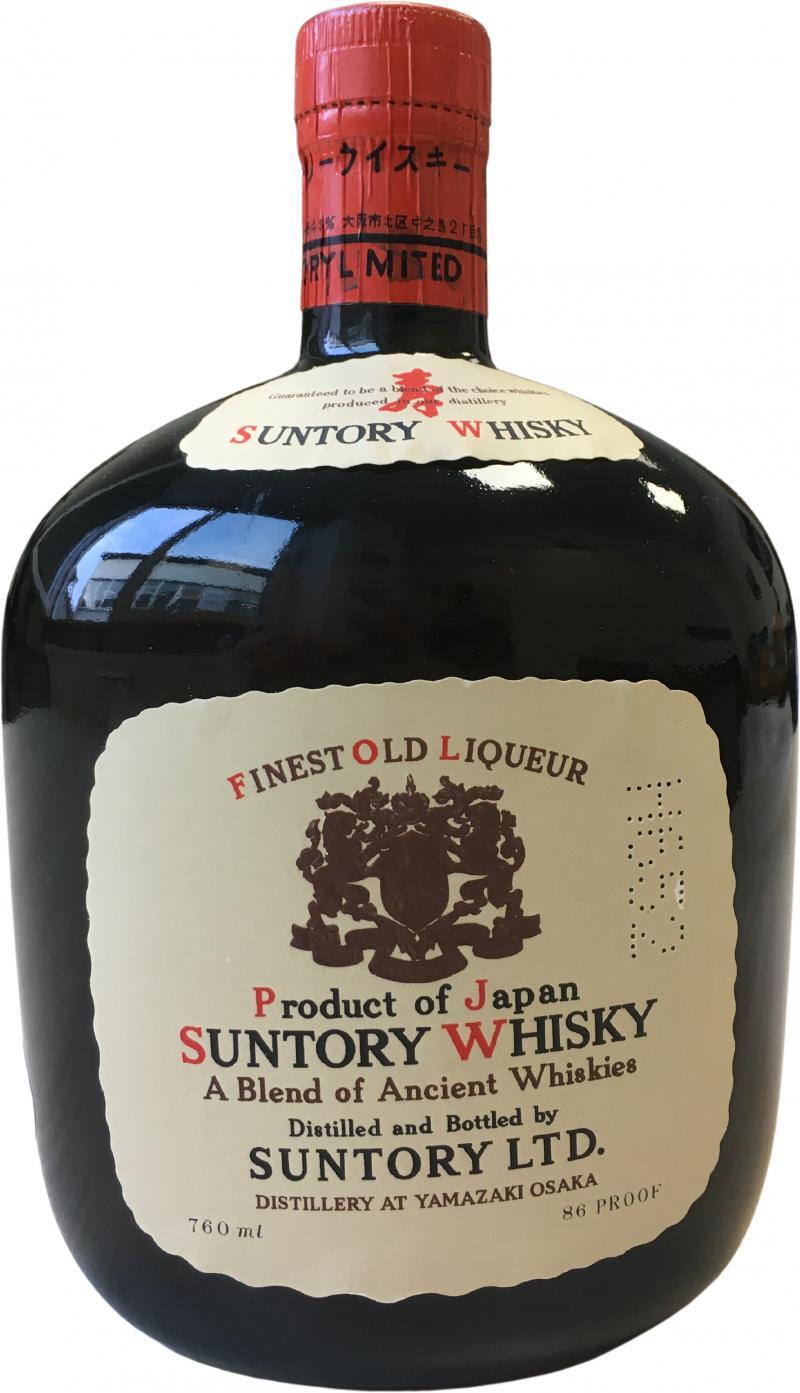 Suntory Whisky  Finest Old Liqueur