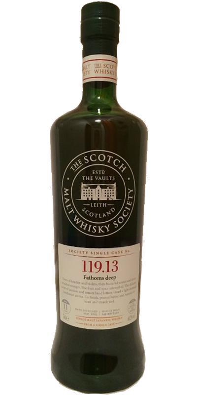 Yamazaki 2003 SMWS 119.13  Fathoms deep