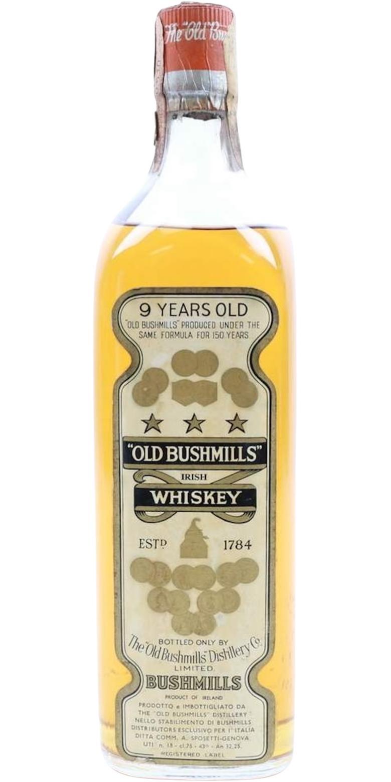 Bushmills 09-year-old  Irish Whiskey