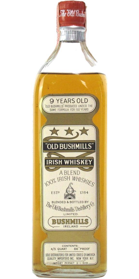 Bushmills 09-year-old  Old Bushmills