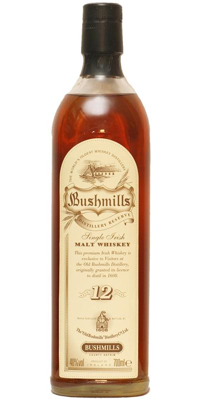 Bushmills 12-year-old  Distillery Reserve