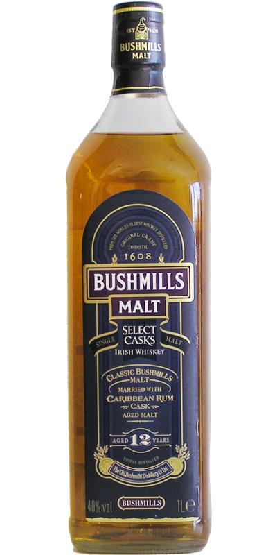 Bushmills 12-year-old  Select Casks - Caribbean Rum