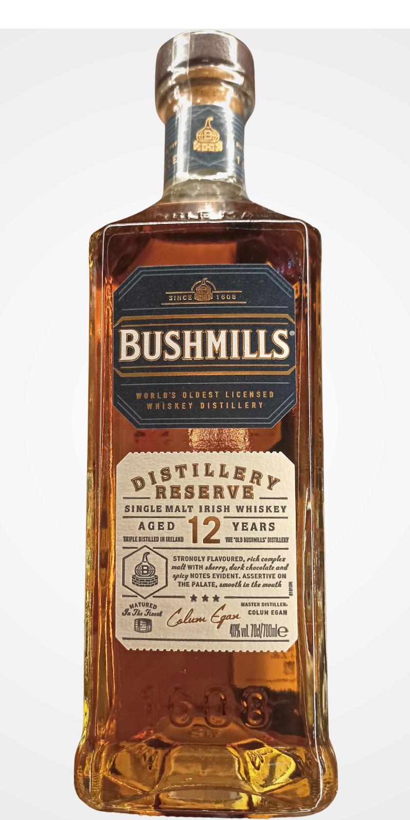Bushmills 12-year-old  Distillery Reserve