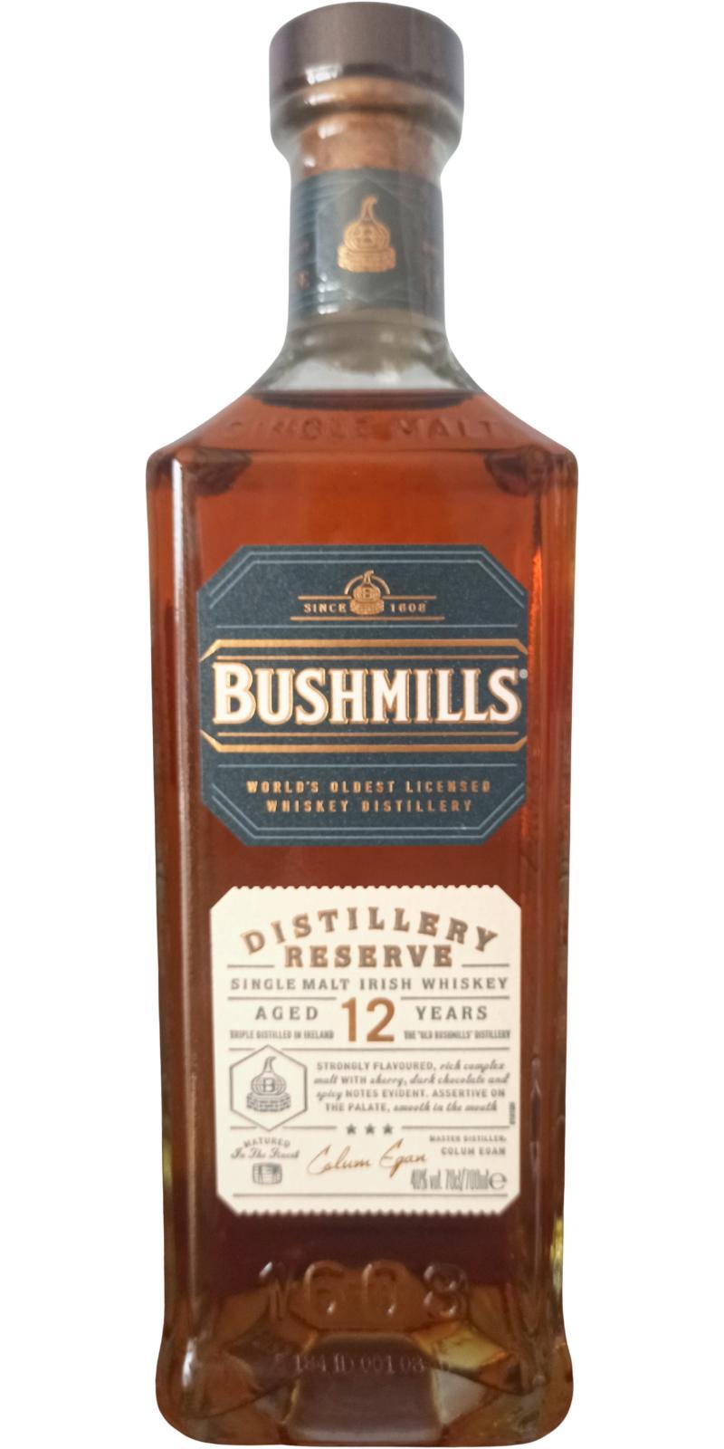 Bushmills 12-year-old  Distillery Reserve