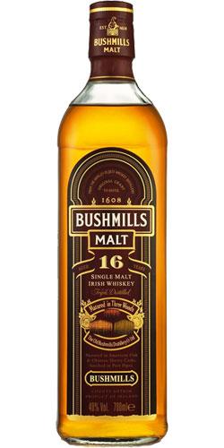 Bushmills 16-year-old   Matured in Three Woods
