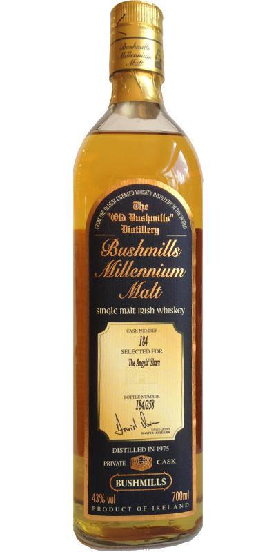 Bushmills 1975  Millennium Malt