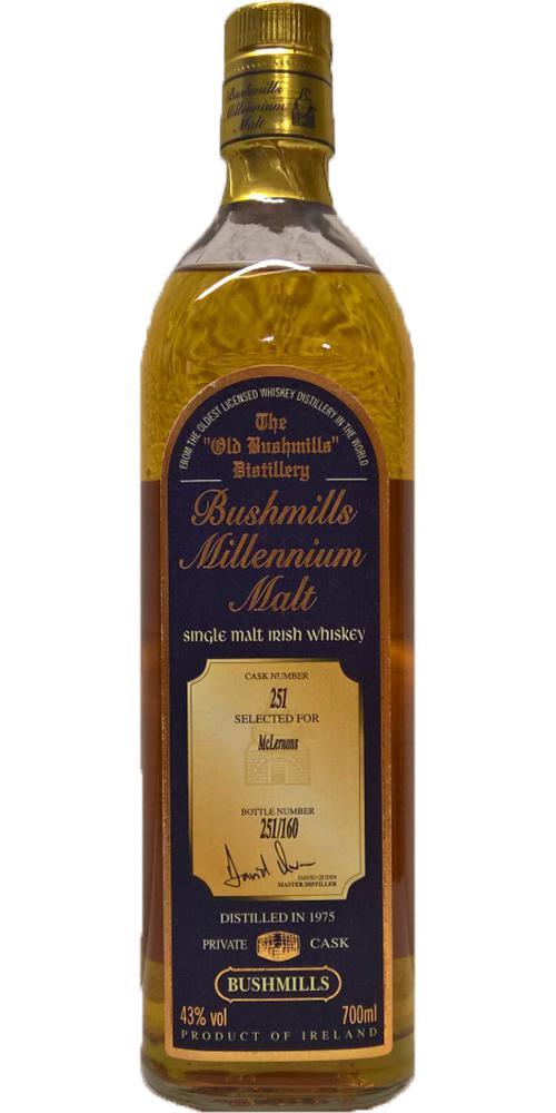 Bushmills 1975  Millennium Malt