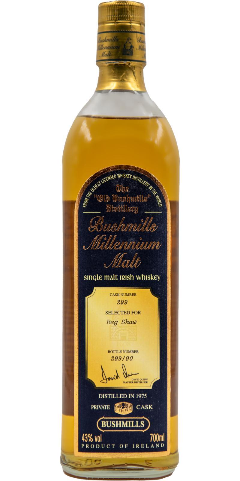 Bushmills 1975  Millennium Malt