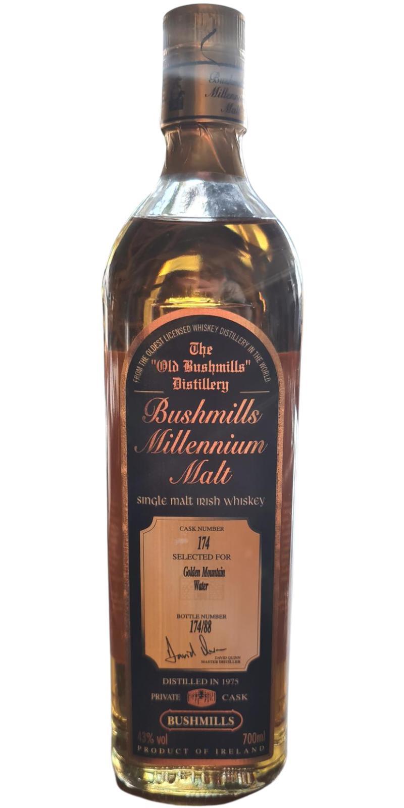 Bushmills 1975  Millennium Malt