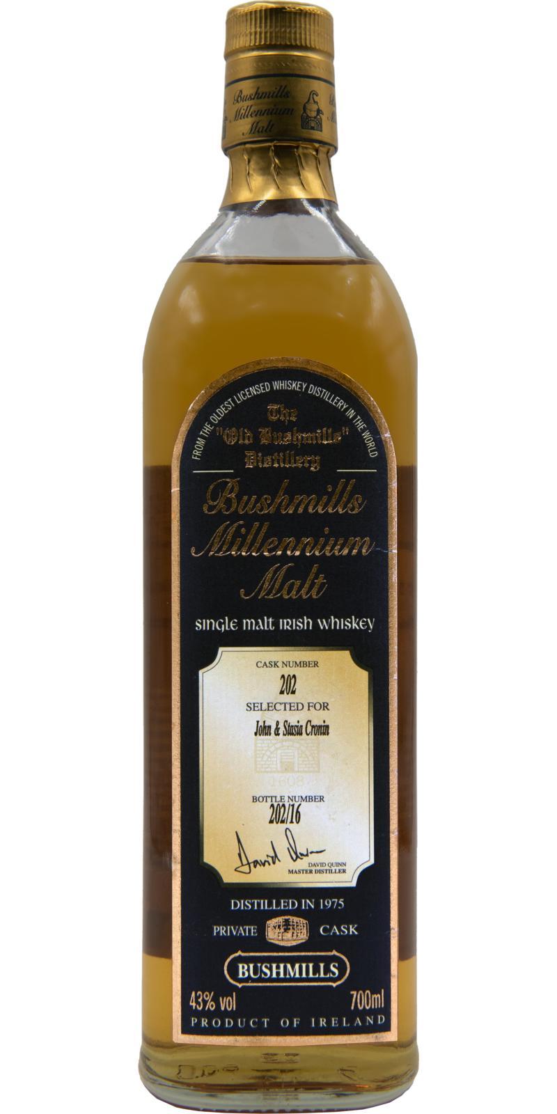 Bushmills 1975  Millennium Malt