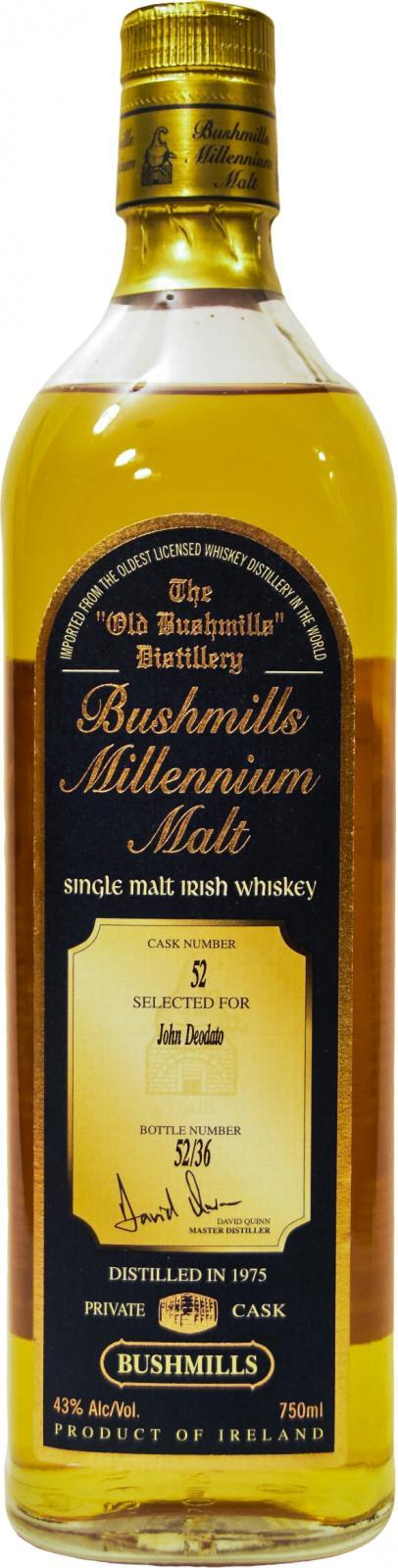 Bushmills 1975  Millennium Malt