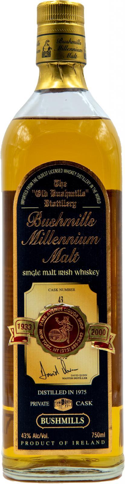 Bushmills 1975   Millennium Malt