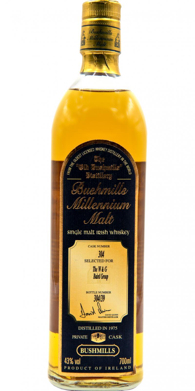 Bushmills 1975  Millennium Malt