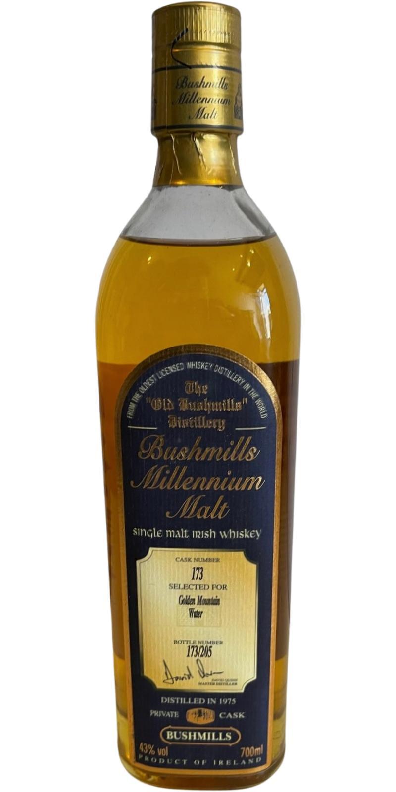 Bushmills 1975  Millennium Malt