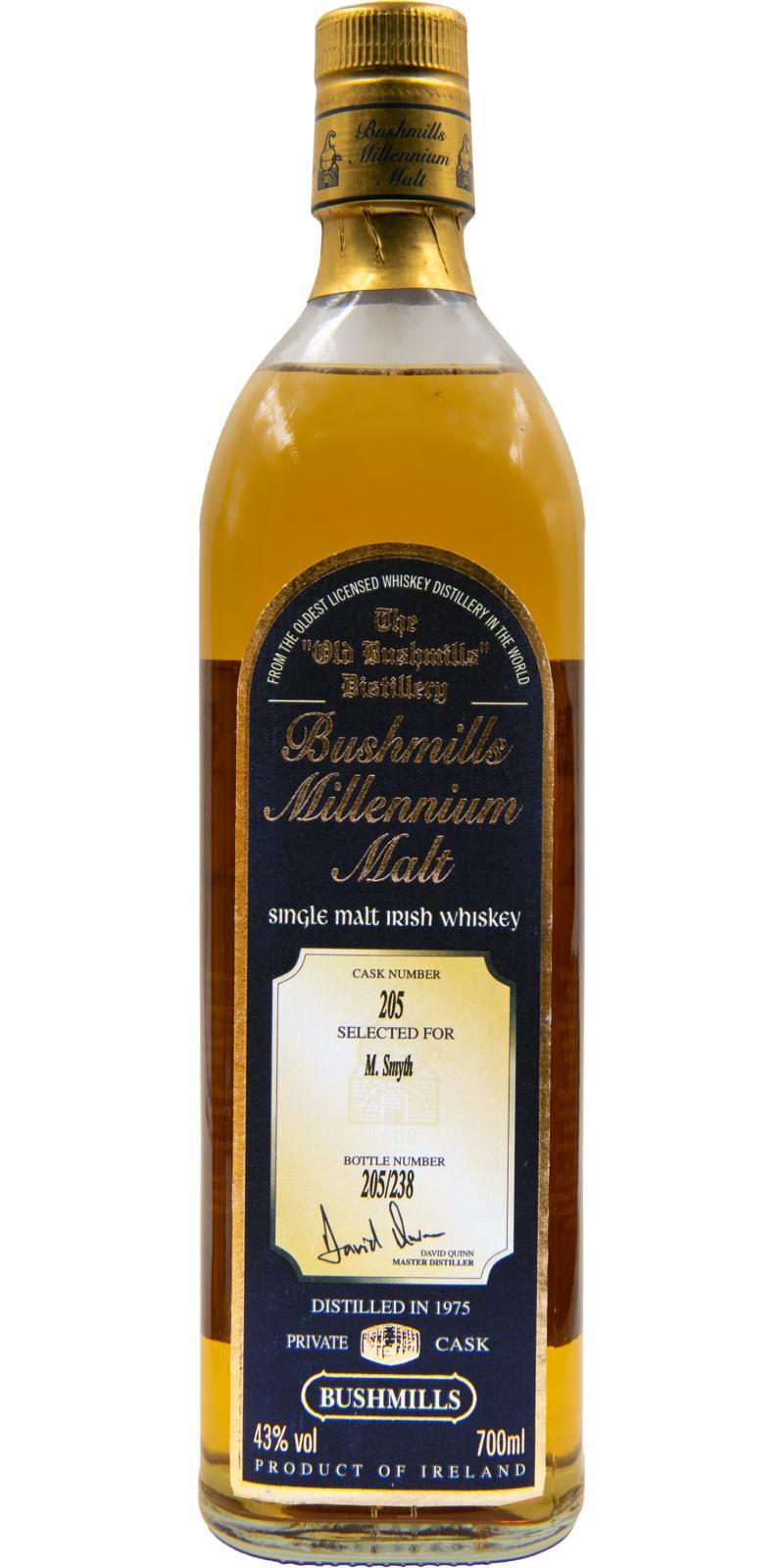 Bushmills 1975  Millennium Malt
