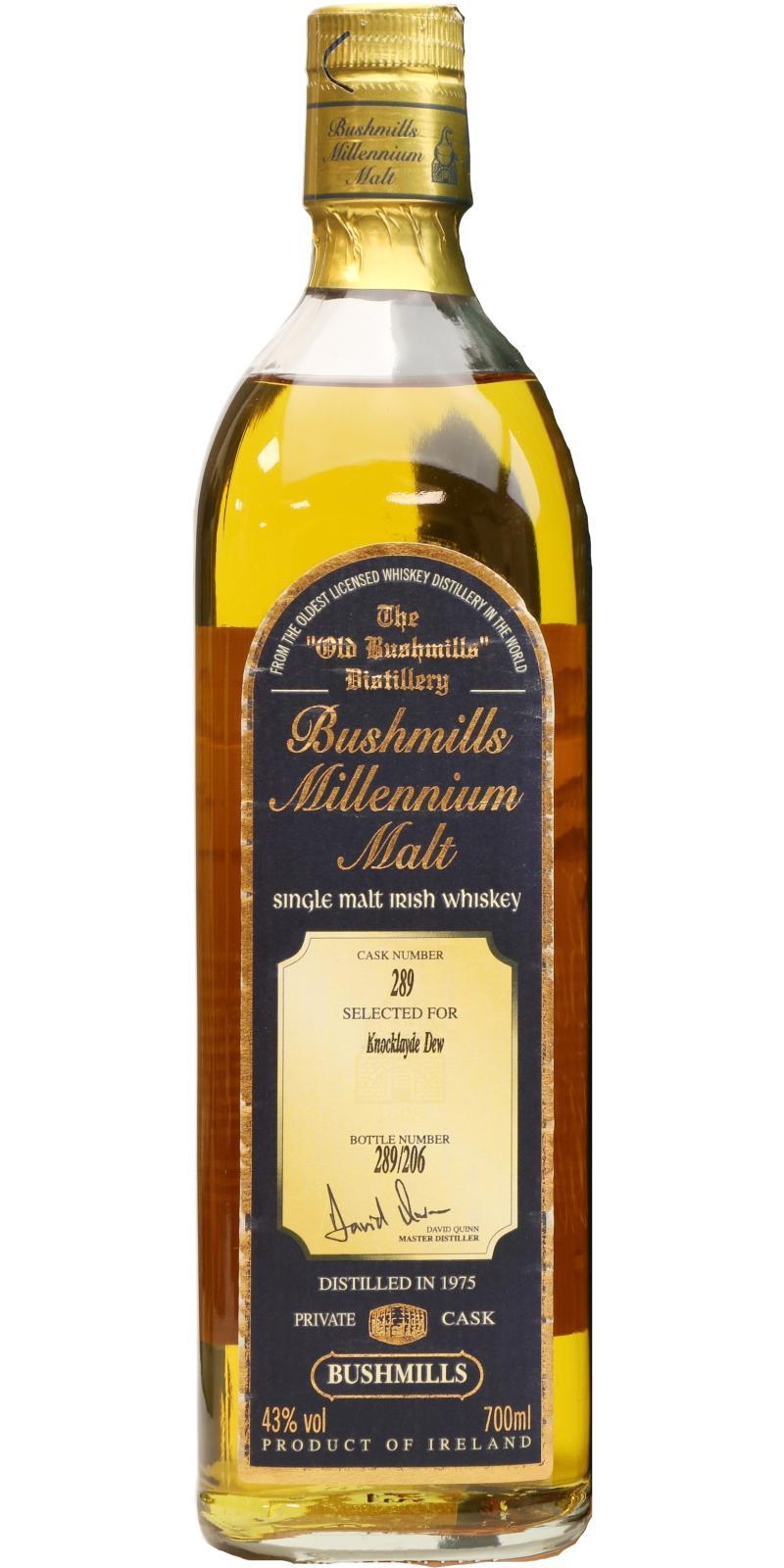 Bushmills 1975  Millennium Malt