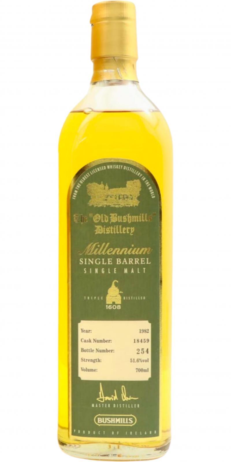 Bushmills 1982  Millennium - Single Barrel