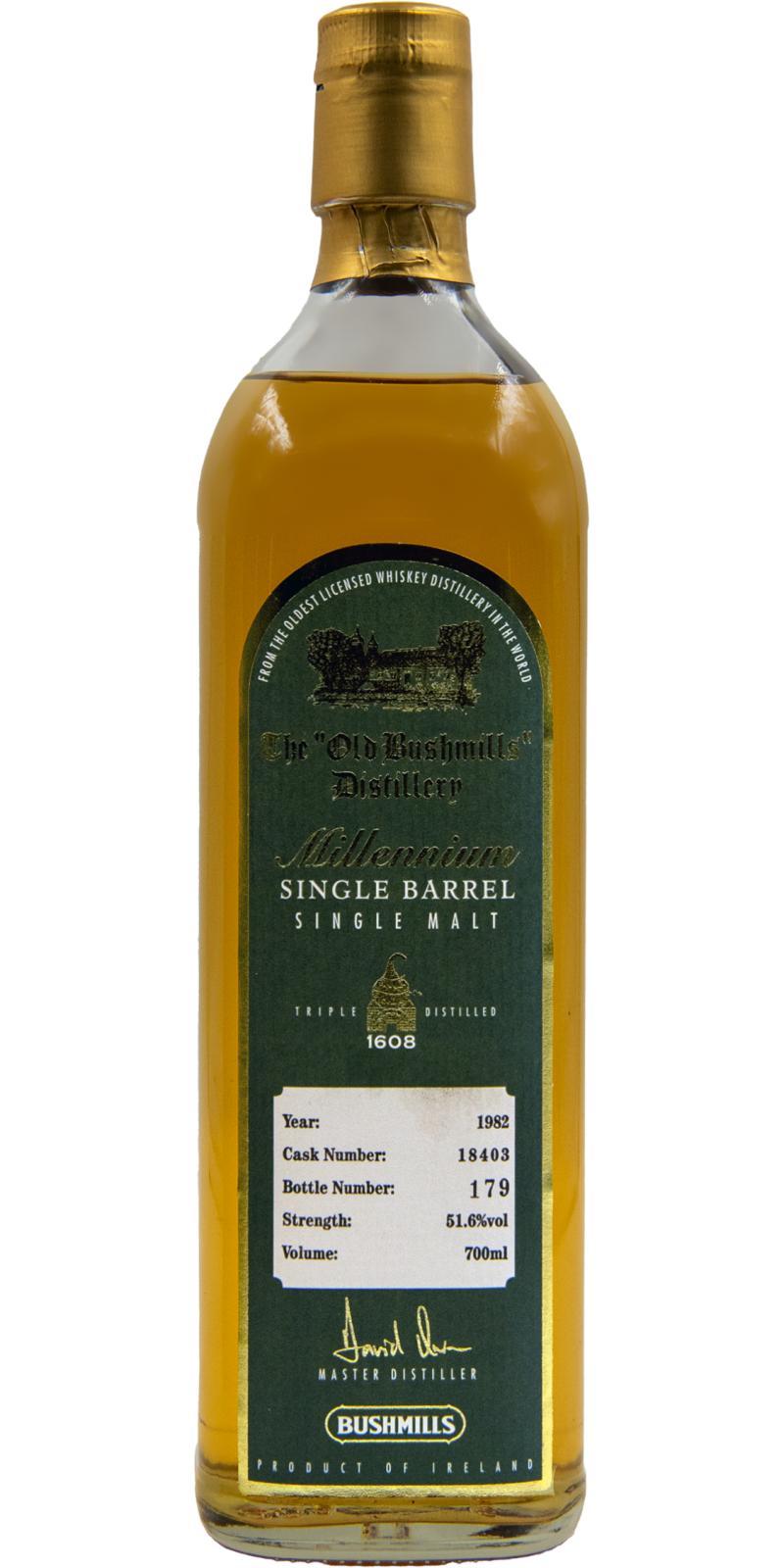 Bushmills 1982  Millennium - Single Barrel