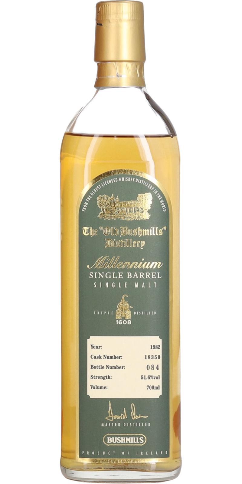 Bushmills 1982  Millennium - Single Barrel