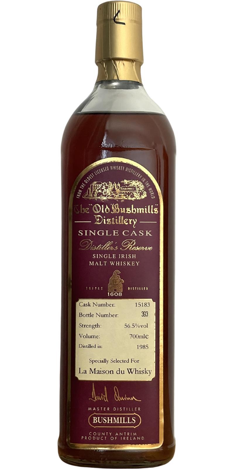 Bushmills 1985  Distiller's Reserve - Single Cask