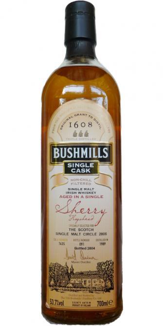 Bushmills 1989  Single Cask