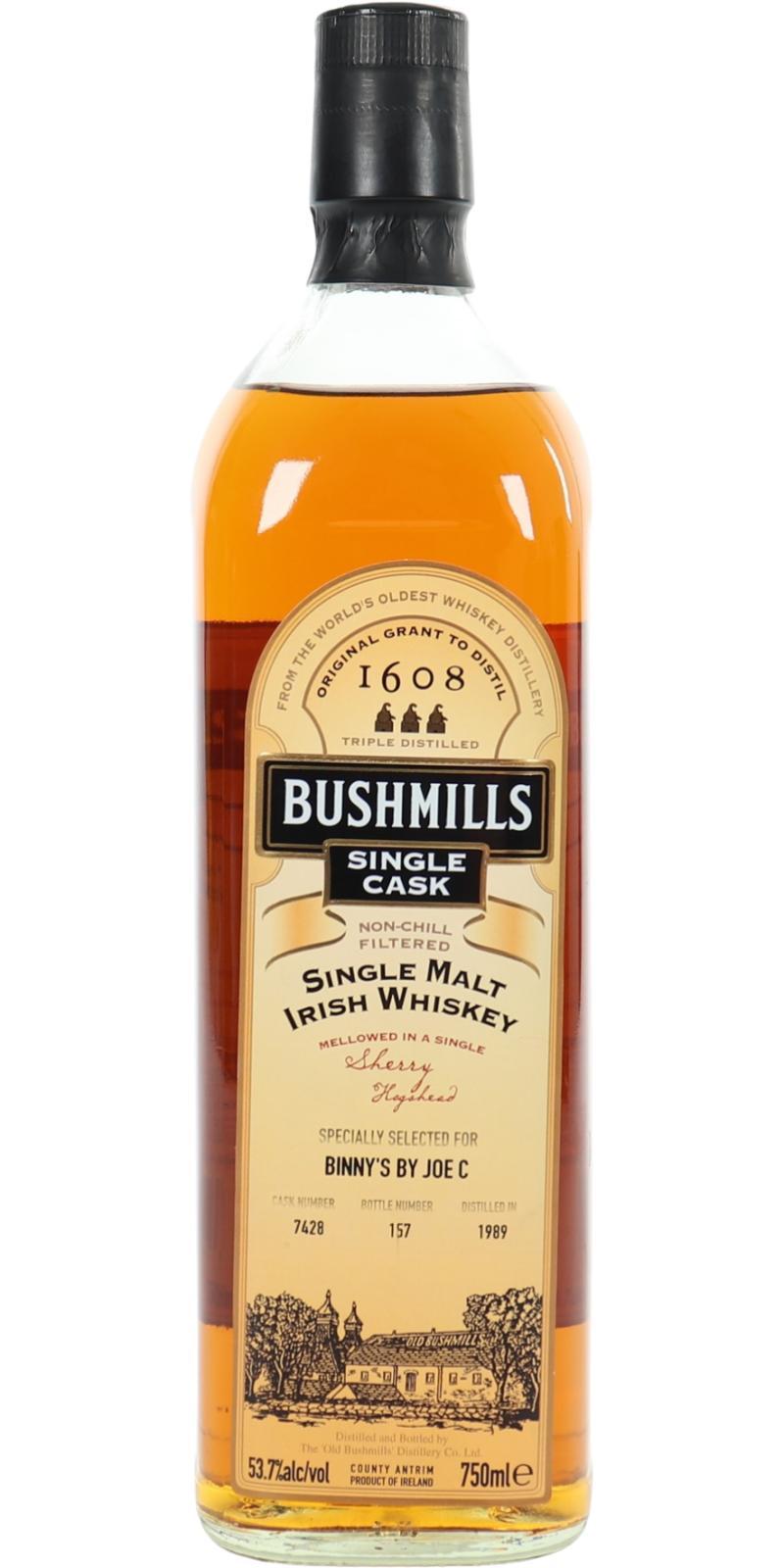 Bushmills 1989  Single Cask