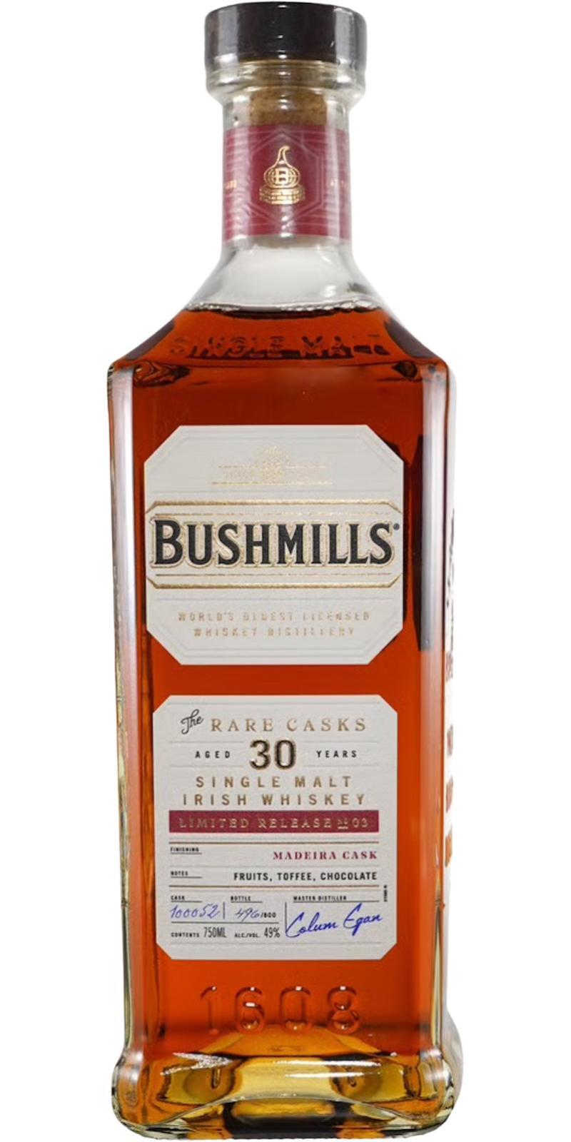 Bushmills 1991  The Rare Casks