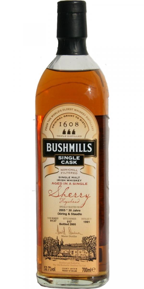 Bushmills 1991  Single Cask