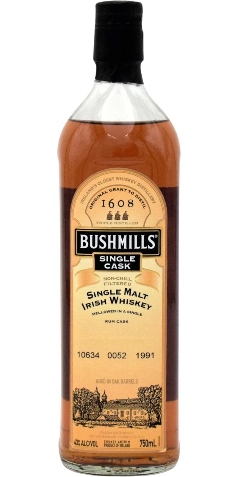 Bushmills 1991  Single Cask