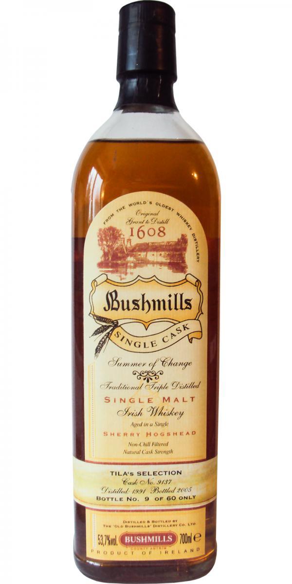 Bushmills 1991  Single Cask - Summer of Change