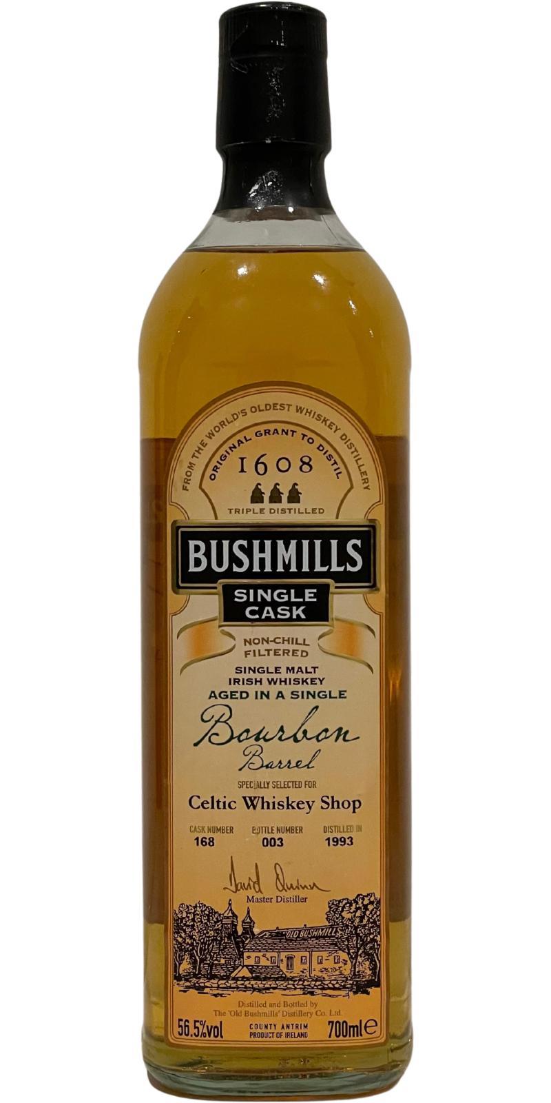 Bushmills 1993  Single Cask
