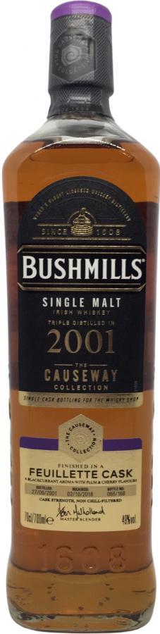 Bushmills 2001  The Causeway Collection